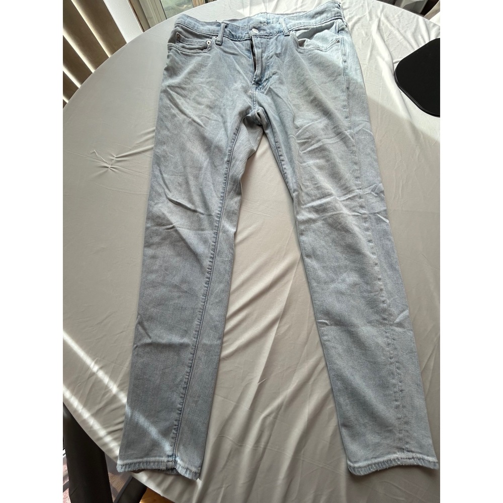 Abercrombie & Fitch Felix Super Slim Light Wash Stretch Jeans Mens 32x30
